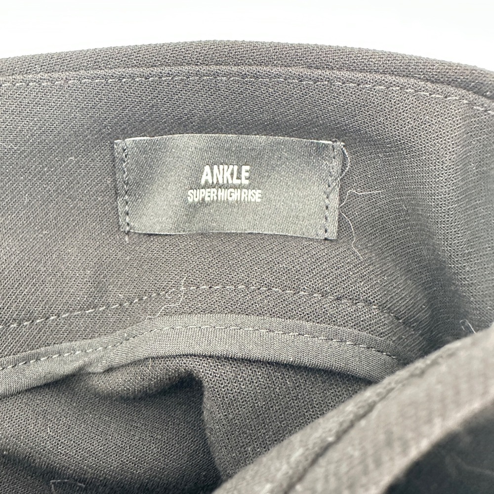 EXPRESS Cargo Pants Super High Waisted Belted Ankle Dark Academia Streetwear 14R - Picture 8 of 14